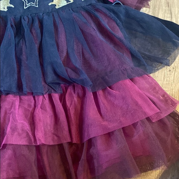 Enchanting Purple and Navy Kids Costume - Picture 5 of 9